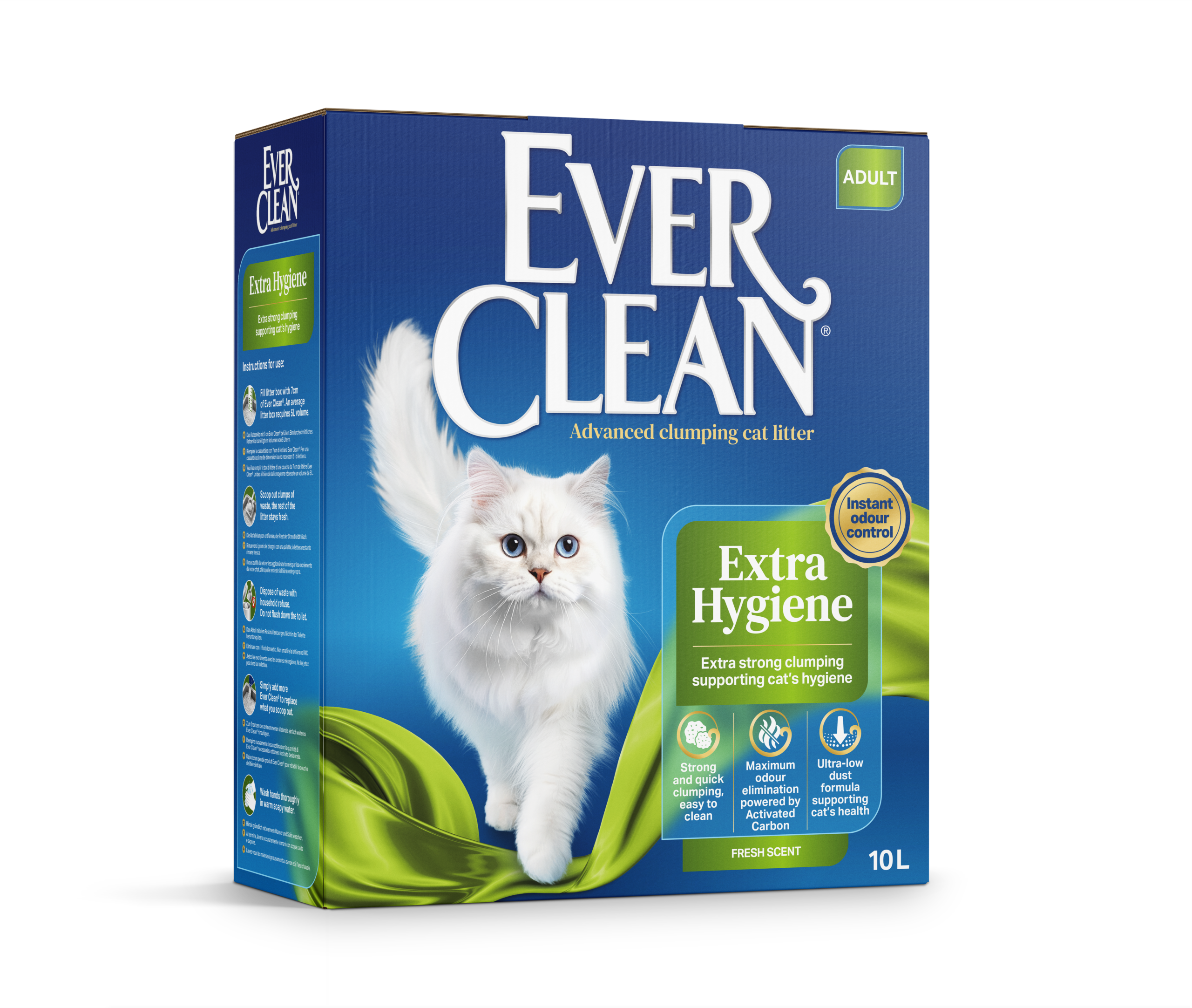 Ever Clean Extra Hygiene Scented 10 L EverClean